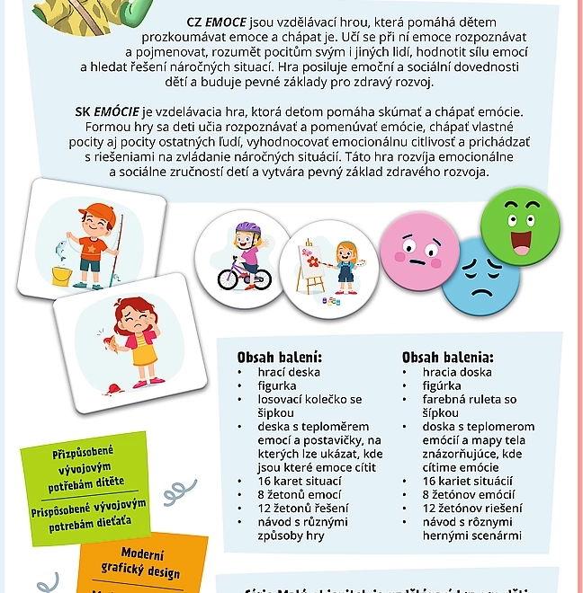 Oktatójáték Kis Felfedező: Érzelmek