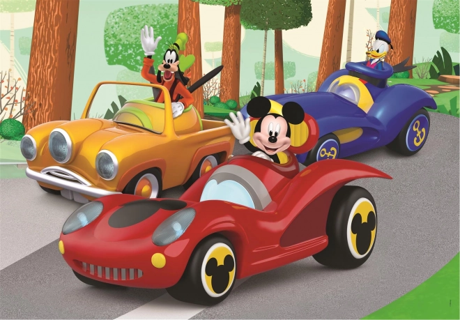 Mickey egér kalandja maxi puzzle 24 db