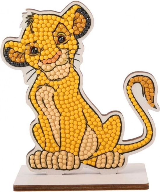 Gyémánt festés Oroszlánkirály Simba