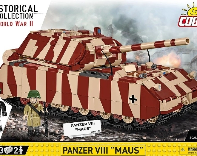 Panzer VIII Maus Építőszett