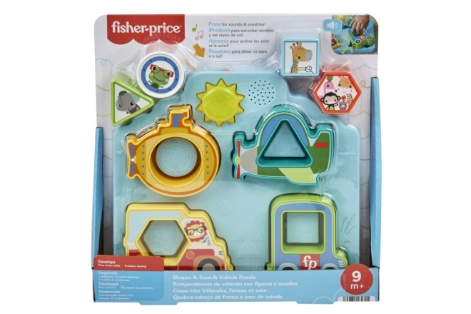 Fisher-Price járművek és formák kirakós