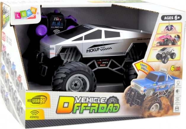 Távirányítós terepjáró Off-Road RC 1:16 ezüst
