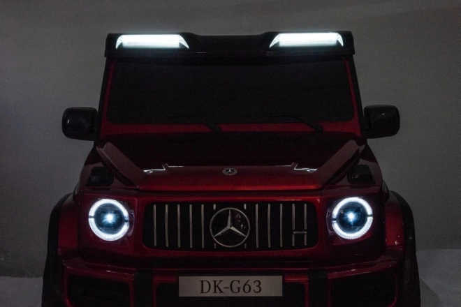 Akkumulátoros Mercedes G63 XXL piros