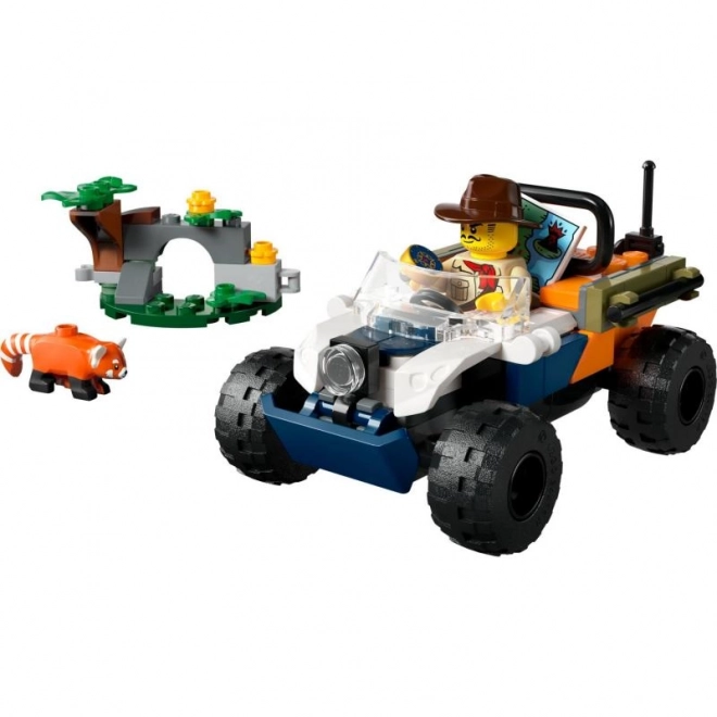 lego quad kalandor szafari vörös pandával