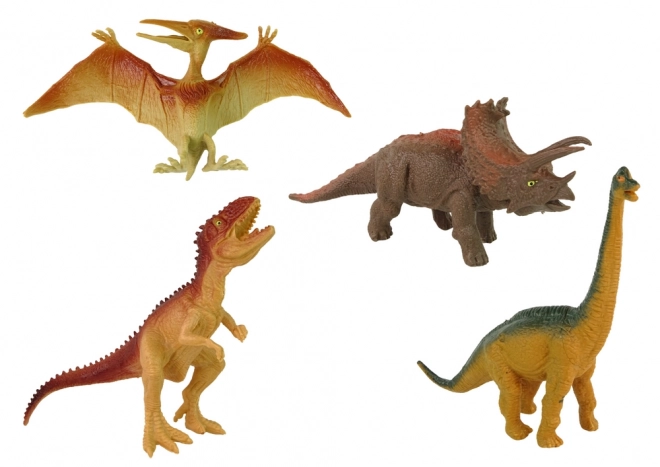 Dinoszaurusz figurák és kiegészítők készlet