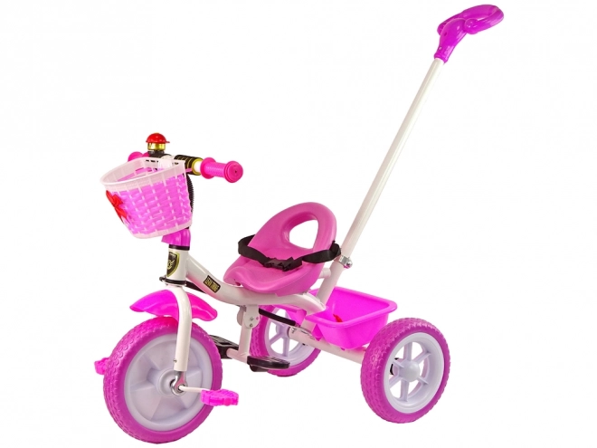 Tricikli PRO100 Pink Kosaras EVA Kerekek