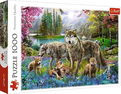 Trefl puzzle farkascsalád 1000 darabos