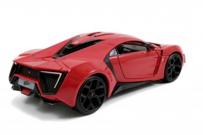 lykan hypersport gyors és dühös autómodell 1:24