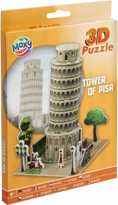 Grafix 3D puzzle Pisai ferde torony