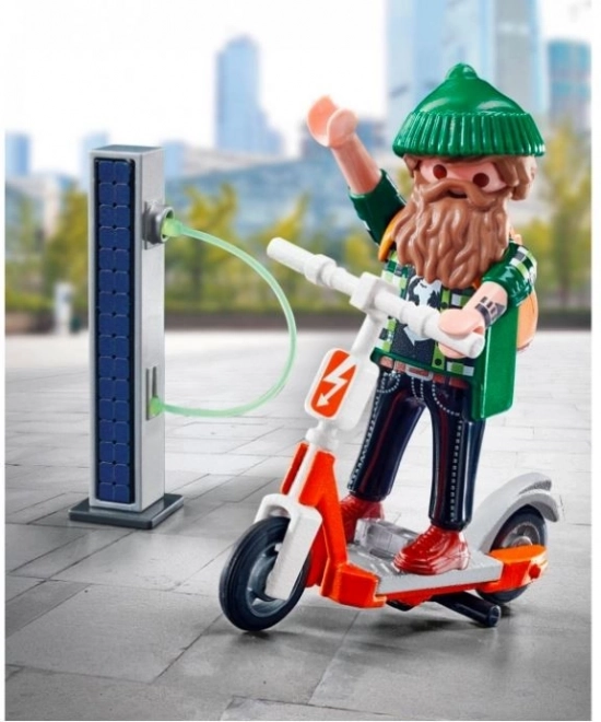 Playmobil Hipster Elektromos Rollerrel