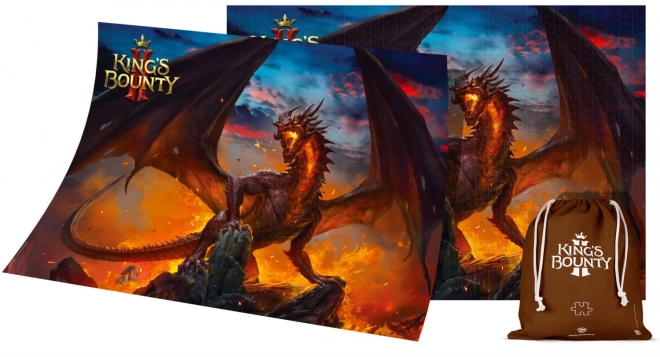 King's Bounty II: Dragon 1000 darabos puzzle