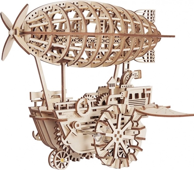 Robotime Rokr 3D fa puzzle Léghajó, 229 darab