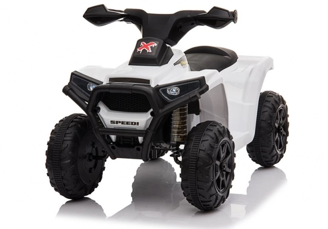 Fehér akkumulátoros quad