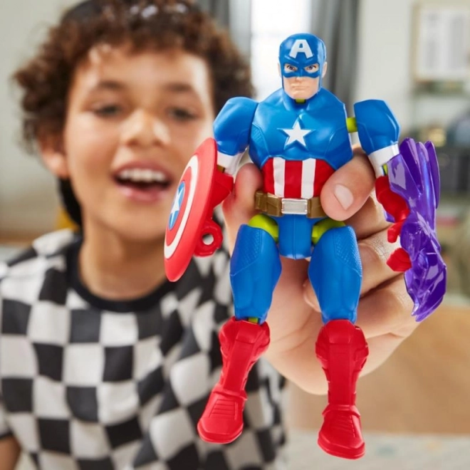 Avengers Mixmashers Amerika Kapitány figura