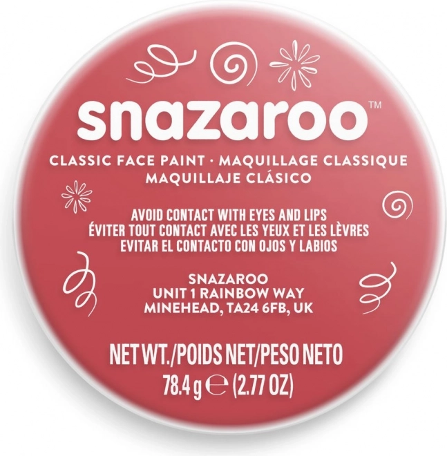 Snazaroo arc- és testfesték piros 75ml