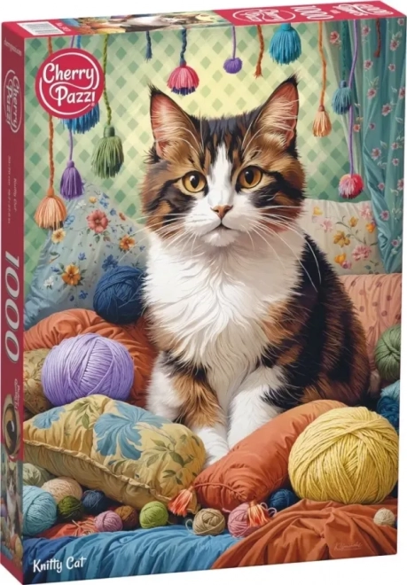 Cherry Pazzi puzzle Macska fonálban