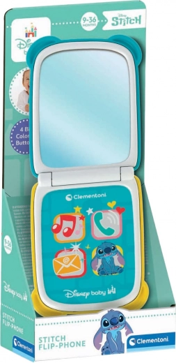 Clementoni Baby összehajtható telefon Stitch
