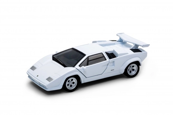 Lamborghini Countach fém modelautó piros színben