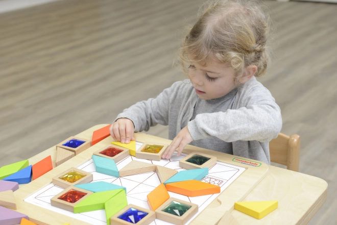 Színek és Formák Mozaikok - Tangram Montessori