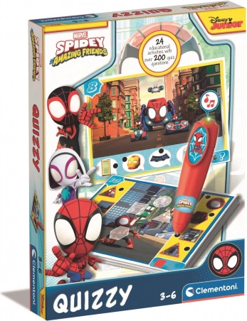 Interaktív kvízjáték Spidey