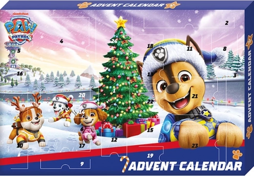 PAW PATROL adventi naptár fiúk számára