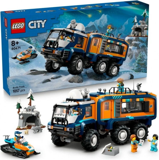 LEGO City Teherautó Laboratóriummal az Északi-sarki Felfedezőknek