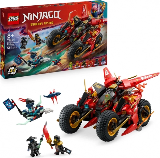 Lego Ninjago Nindzsa harci jármű 3 az 1-ben
