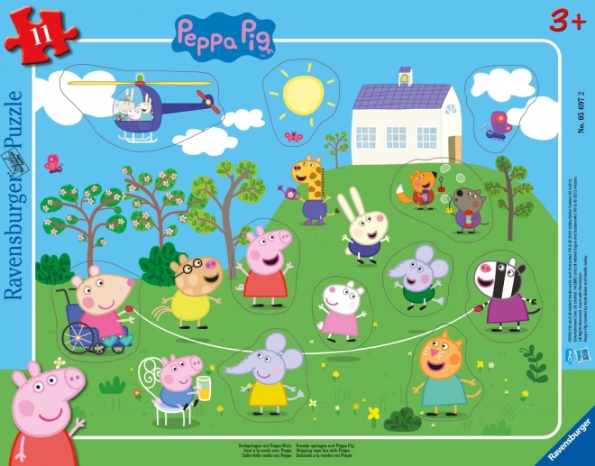 Peppa malac Ravensburger kirakós játék