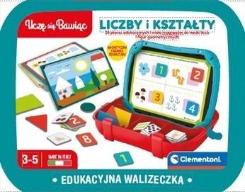 Clementoni Oktatási bőrönd – formák és számok