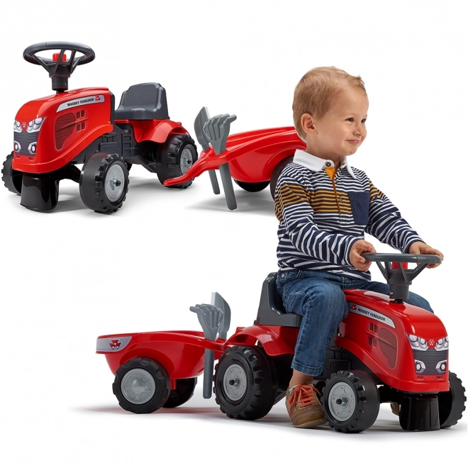 Massey Ferguson piros pedálos traktor