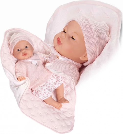 Csukódó szemű baba Antonio Juan hangokkal - 37 cm