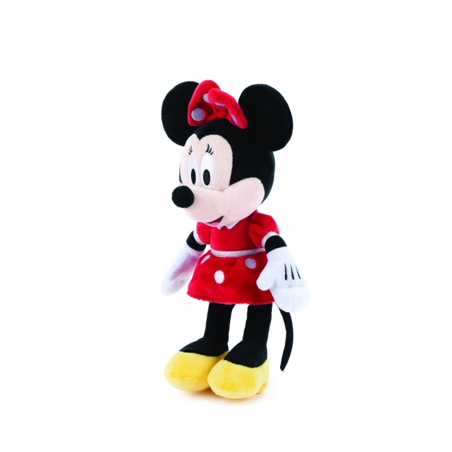 Minnie piros ruhás plüssfigura