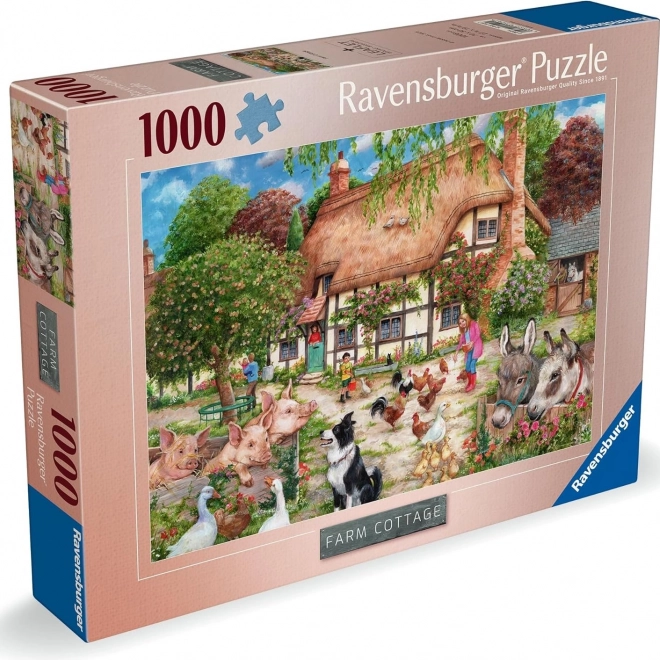 Ravensburger Puzzle Vidéki Ház 1000 darab