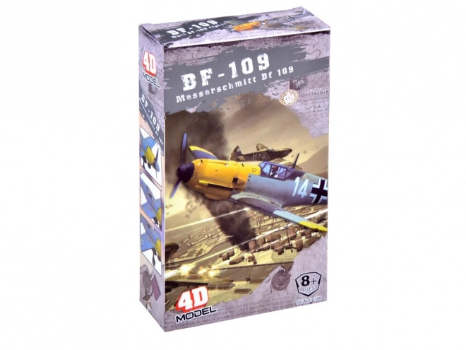 Plasztik BF-109 repülőmodell összerakáshoz 1:48 méretarány