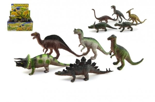 Dinoszaurusz műanyag 20cm többféle fajtájú