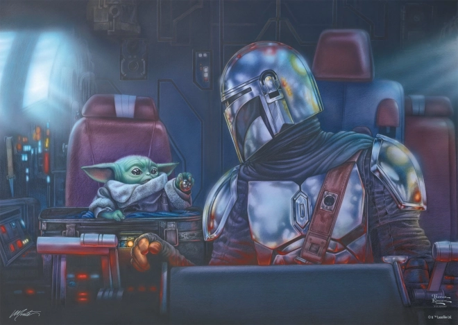 Puzzle Mandalorian: Ketten az úton 1000 darab
