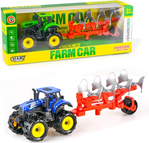 Traktor ekével lendkerekes 25 cm