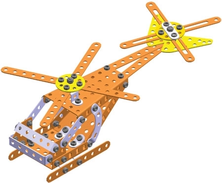 Merkur Kitty Hawk építőkészlet 100 modell