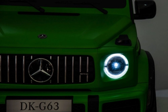 Mercedes G63 XXL zöld akkumulátoros autó 24V