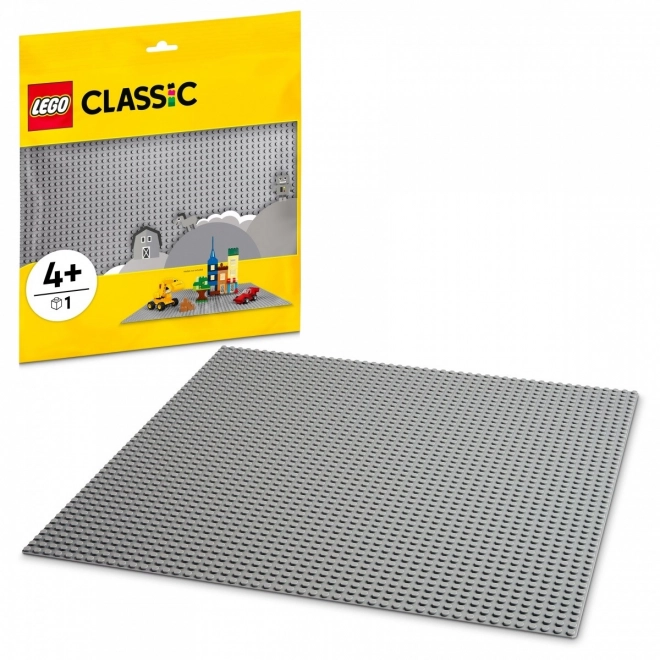 Szürke Építőlap LEGO Classic