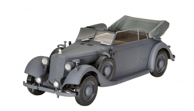 Mercedes-Benz 320 (W142) Cabriolet Műanyag Modellautó 1/35