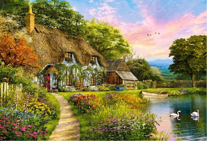 1500 darabos countryside cottage puzzle