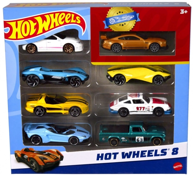 Hot Wheels 8 darabos kisautó készlet