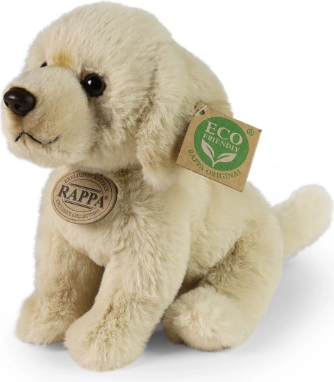 Plüss kutya Labrador ülő 23 cm