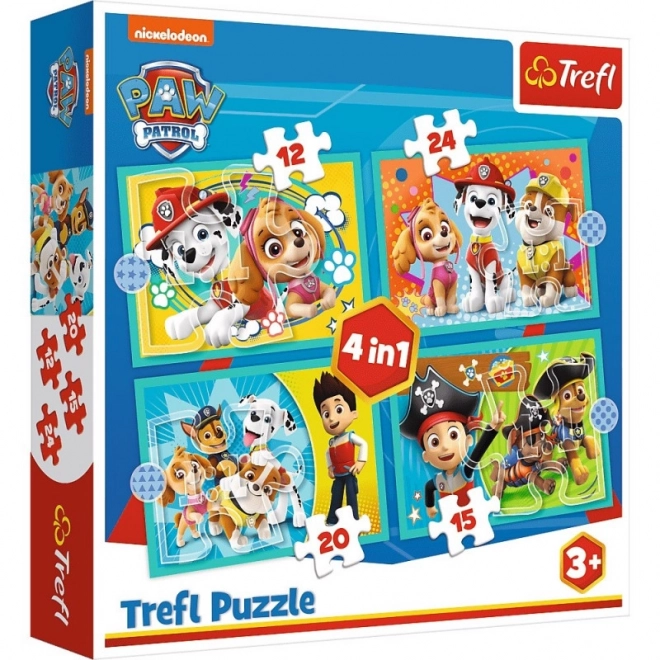 Vidám csapat Mancs Őrjárat puzzle