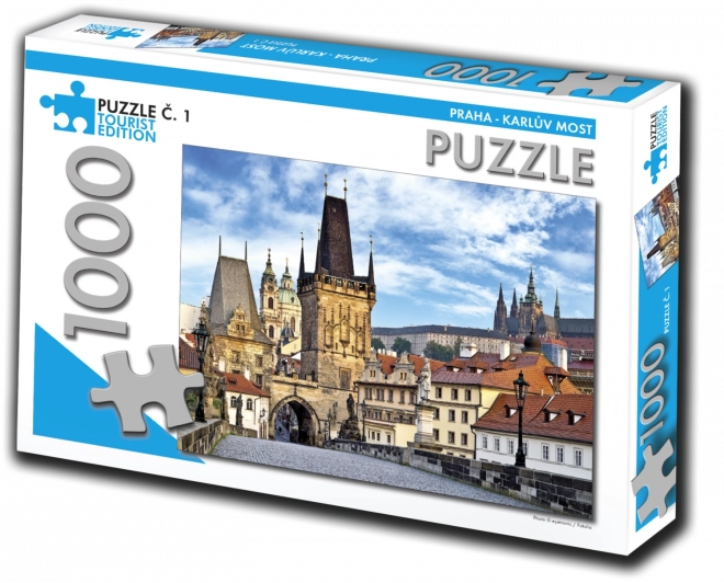 Turisztikai kiadású puzzle: Prága - Károly híd 1000 darab