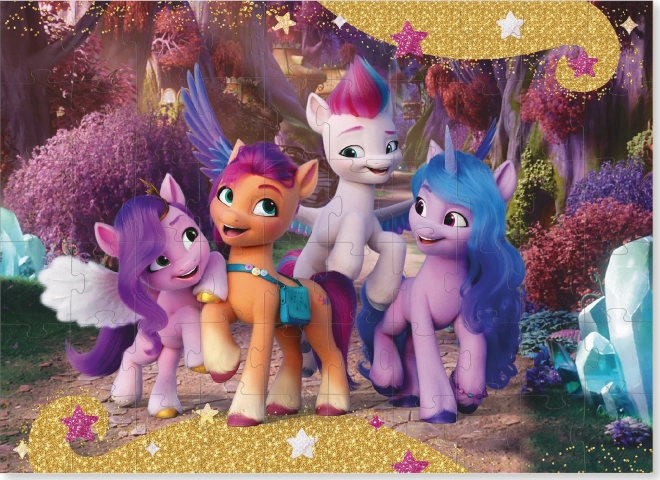 DODO puzzle my little pony: varázslatos erdő 60 darab