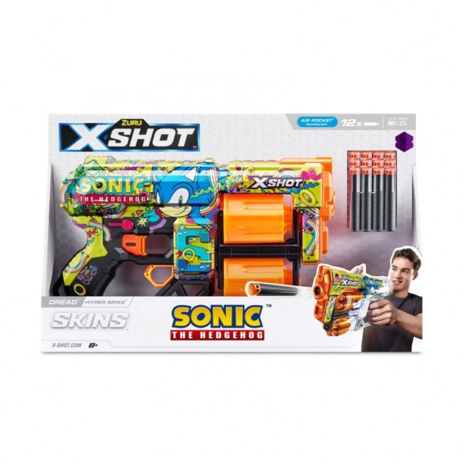 X-Shot Skins Dread Sonic the Hedgehog kilövő