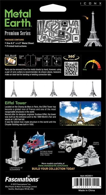 Metal Earth 3D puzzle Eiffel-torony