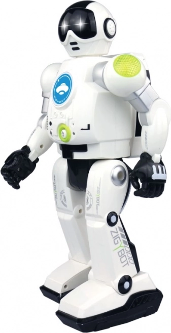 Interaktív robot Zigy fekete